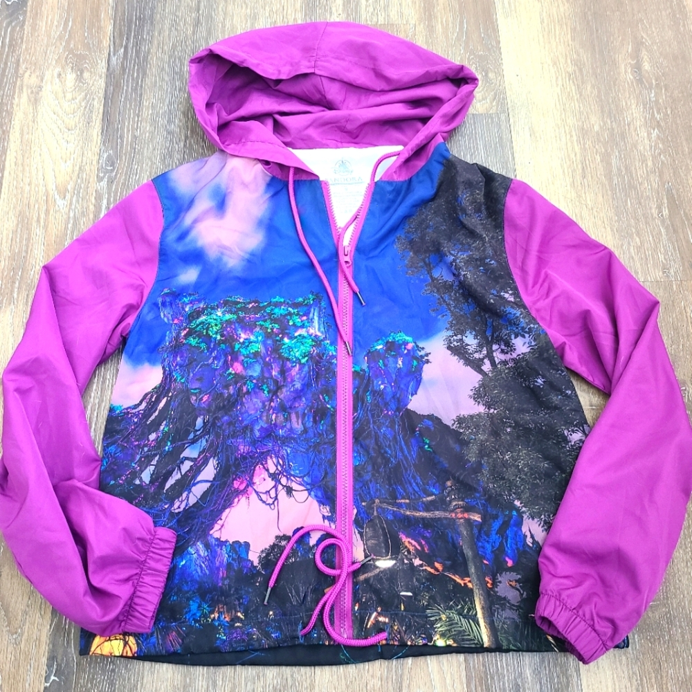 Disney Pandora Lightweight Zipper Jacket Size Small